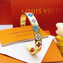 Louis Vuitton New Fashion Vintage Colored Drip Oil Bracelet