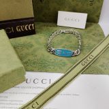 Gucci New Classic Logo Enamel Bracelet