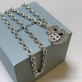 Balenciaga New Retro Personalized BB Pendant Necklace
