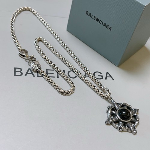 Balenciaga New Classic Retro Personalized Pendant Necklace
