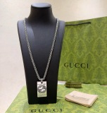 Gucci New Classic Retro Personalized Double G Necklace