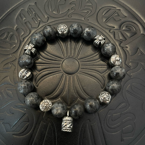 Chrome Hearts Classic Retro Multi Element Eagle Eye Stone Bracelet Bracelet