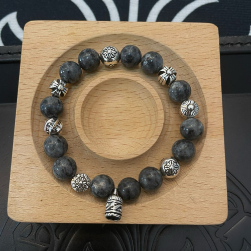 Chrome Hearts Classic Retro Multi Element Eagle Eye Stone Bracelet Bracelet
