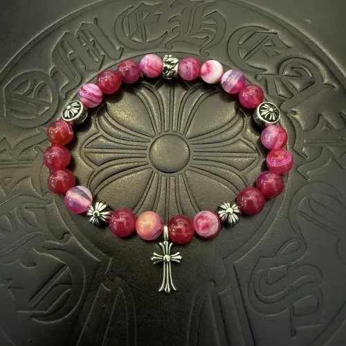 Chrome Hearts Retro Cross Scout Flower Bracelet Bracelet