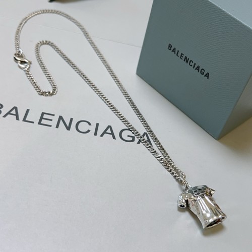 Balenciaga Classic Retro Personalized Pendant Necklace