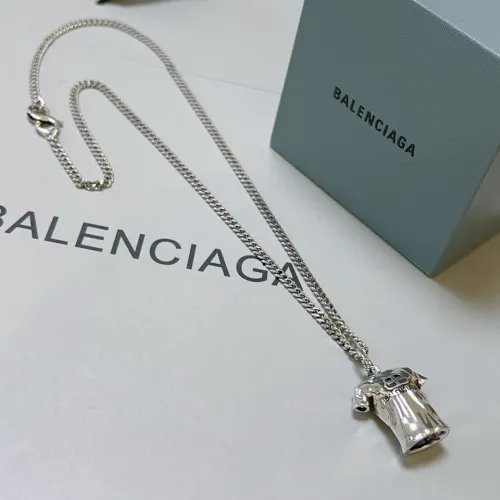 Balenciaga Classic Retro Personalized Pendant Necklace