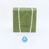 Gucci x Adidas Fashion Enamel Pendant Bead Necklace