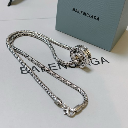 Balenciaga New Retro BB Transit Bead Pendant Necklace