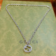Gucci Classic Trendy Retro Double G Necklace