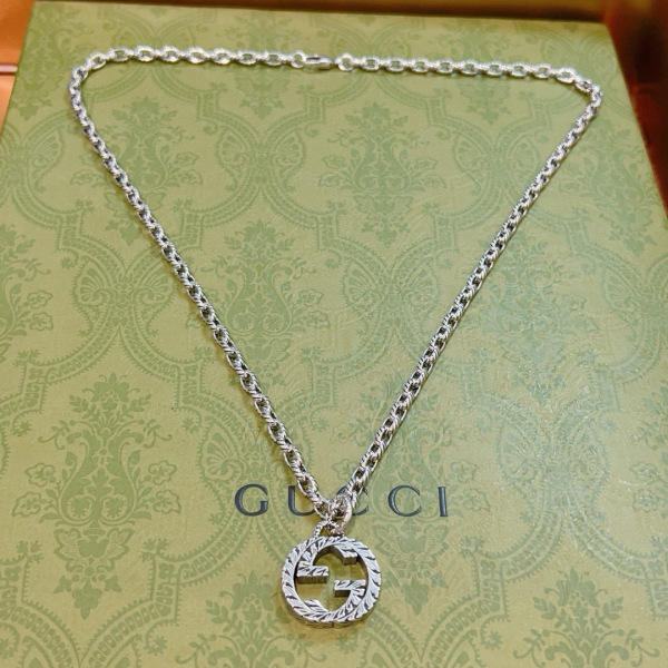 Gucci Classic Trendy Retro Double G Necklace