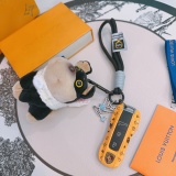 Louis Vuitton Classic Trendy Versatile Logo Puppy Keychain Bag Pendant
