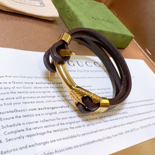 Gucci New Personalized Leather Bracelet Bracelet