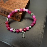 Chrome Hearts Retro Cross Scout Flower Bracelet Bracelet
