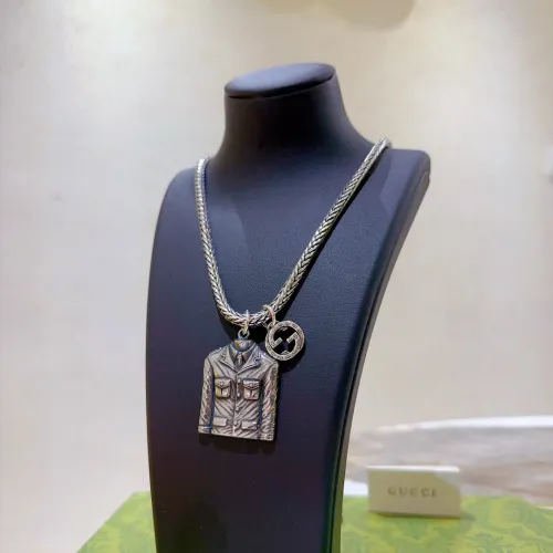 Gucci Classic Trendy Retro Personalized Double G Necklace