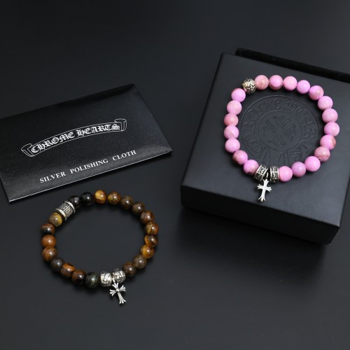 Chrome Hearts New Fashion Retro Transit Bead Multi Element Bracelet
