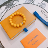 Louis Vuitton New Retro Multi Element Agate Thai Silver Style Bracelet