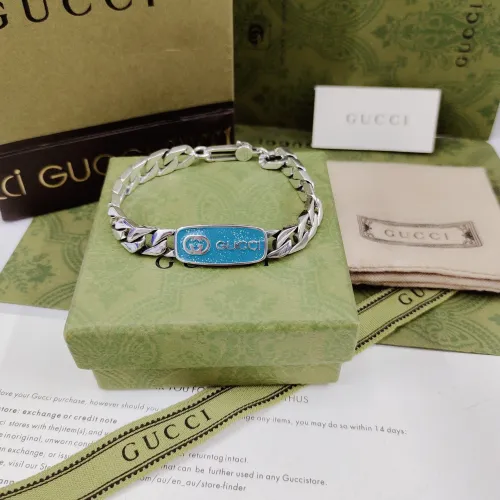 Gucci New Classic Logo Enamel Bracelet
