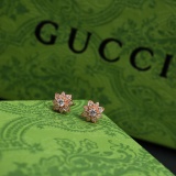 Gucci Flora Fashion Women's Diamond Earrings