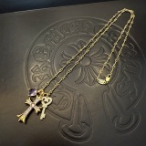 Chrome Hearts New Fashion Cross Pendant Necklace