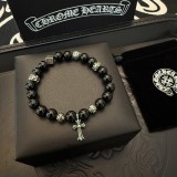 Chrome Hearts Classic Retro Multi Element Obsidian Bracelet Bracelet
