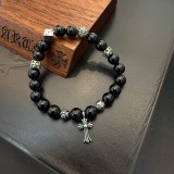 Chrome Hearts Classic Retro Multi Element Obsidian Bracelet Bracelet