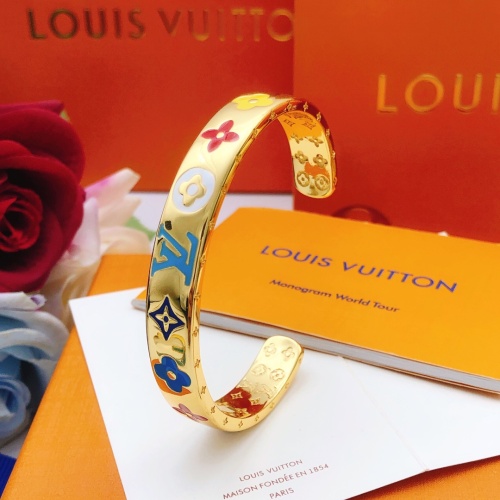 Louis Vuitton New Fashion Vintage Colored Drip Oil Bracelet