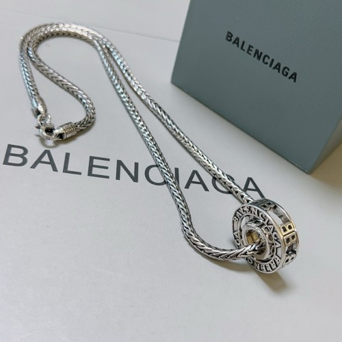 Balenciaga New Retro BB Transit Bead Pendant Necklace