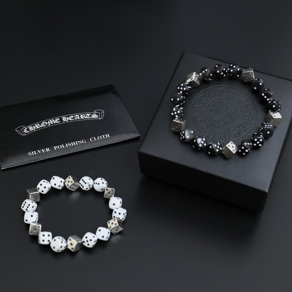 Chrome Hearts New Fashion Retro Versatile Dice Bracelet