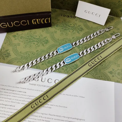 Gucci New Classic Logo Enamel Bracelet