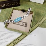 Gucci New Classic Logo Enamel Bracelet
