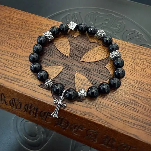 Chrome Hearts Classic Retro Multi Element Obsidian Bracelet Bracelet