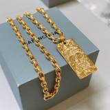 Balenciaga New Classic Personalized Pendant Necklace
