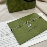 Gucci Fashion Pentagram Black Spinel Bracelet