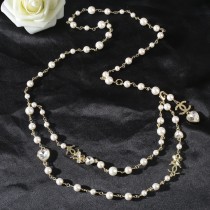 Chanel New Classic Double C Love Pearl Waist Chain