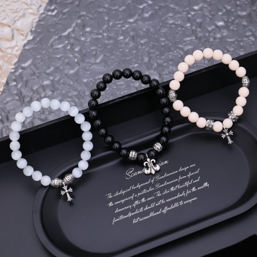 Chrome Hearts New Retro Cross Multi Element Bracelet