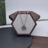 Gucci Classic Retro Double G Pendant Necklace