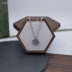 Gucci Classic Retro Double G Pendant Necklace