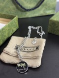 Gucci New Fashion REAL Black Enamel Necklace