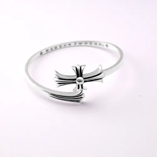 Chrome Hearts New Classic Cross Opening Bracelet