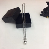 Chrome Hearts Hip Hop Street Style Pearl Pendant Necklace