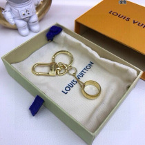 Louis Vuitton New Couple's Love Ring Pendant Keychain Louis Vuitton New Couple's Love Ring Pendant Keychain