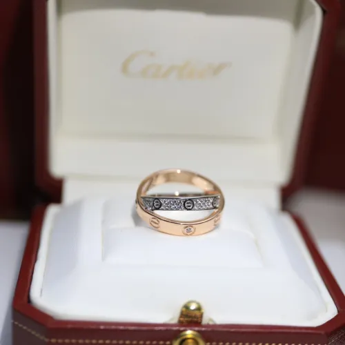 Cartier New Classic Double Loop Cross Ring