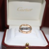 Cartier New Classic Double Loop Cross Ring