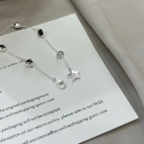 Gucci Fashion Pentagram Black Spinel Bracelet