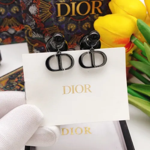 Dior New Classic Letter CD Pearl Earrings