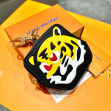 Louis Vuitton New Fashion Tiger Keychain Wallet
