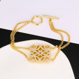 Loewe New Fashion Diamond Logo Bracelet