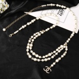 Chanel New Classic Versatile Double C Pearl Waist Chain