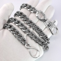 Chrome Hearts New Classic Retro Cross Flower Necklace Chrome Hearts New Classic Retro Cross Flower Necklace