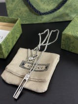 Gucci New Classic Versatile Rectangular Hollow Necklace